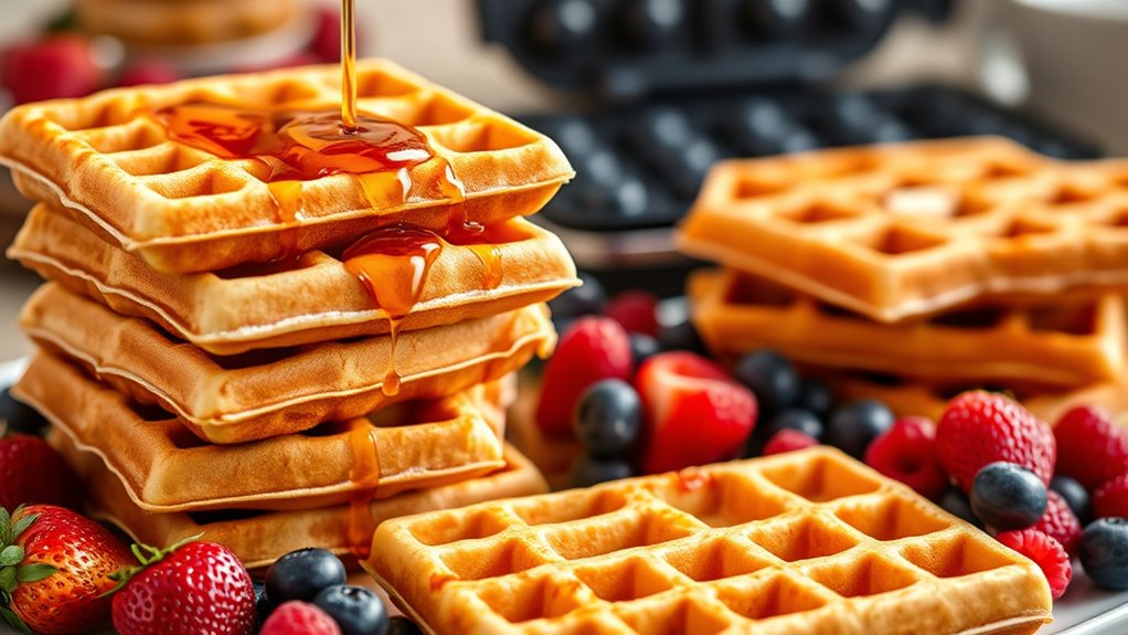 perfect waffle batter preparation