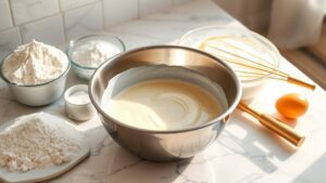 perfect waffle batter recipe
