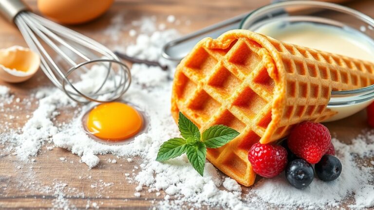perfect waffle cone recipe