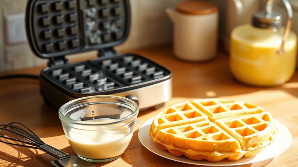 perfect waffle cooking tips