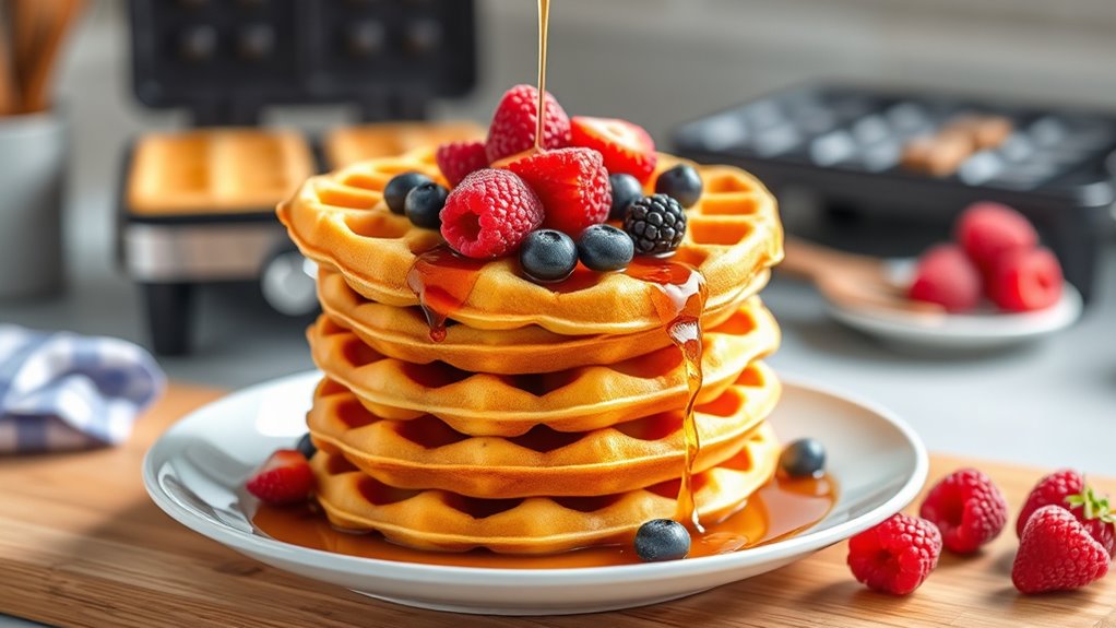 perfect waffle cooking tips