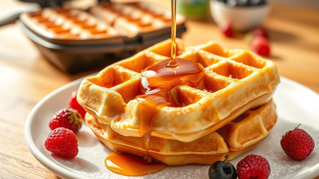 perfect waffle cooking tips