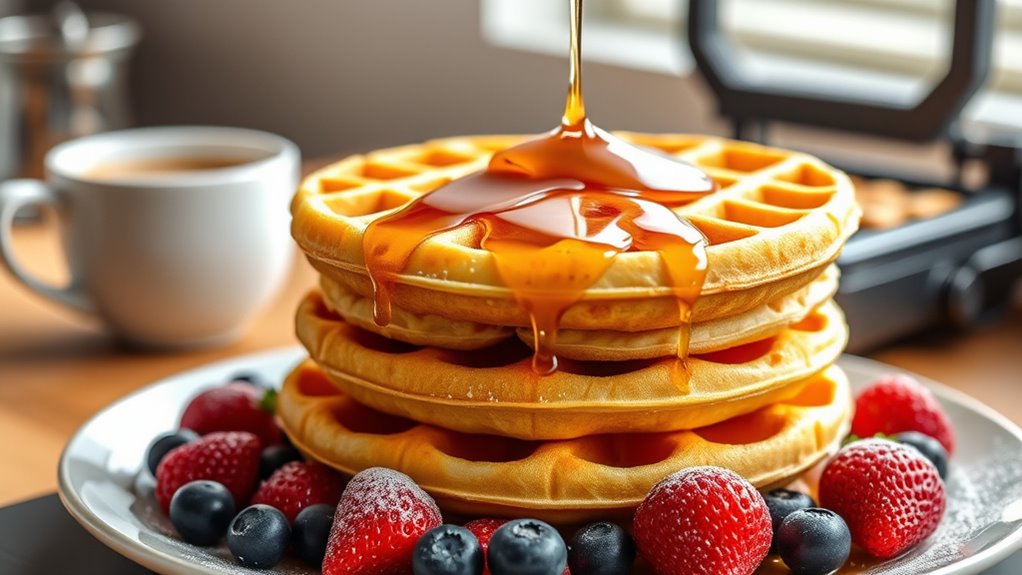 perfect waffle cooking tips