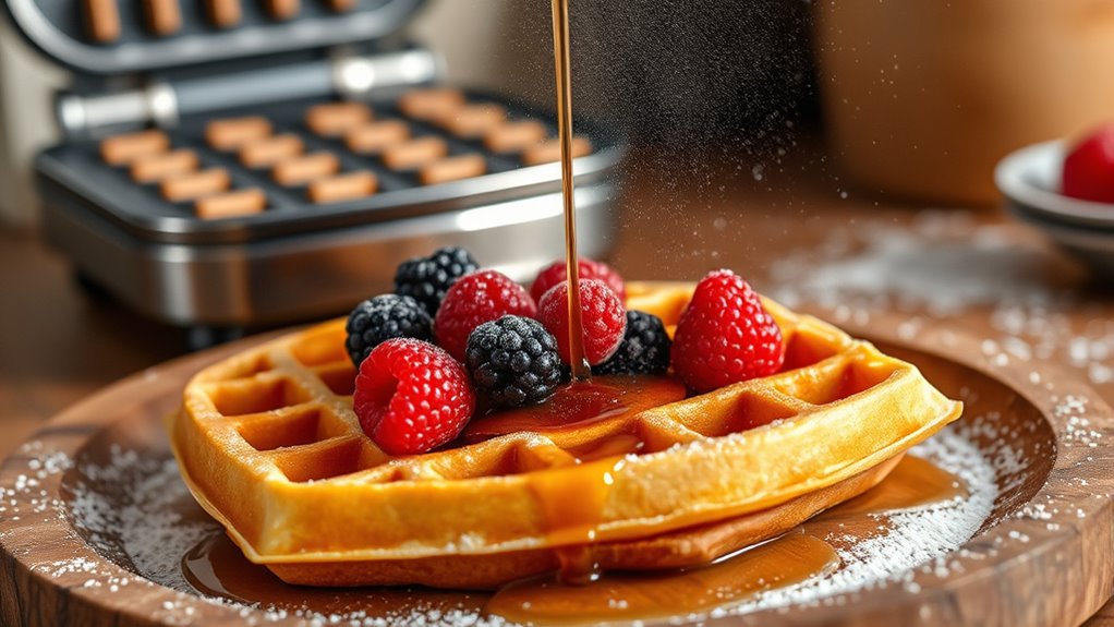 perfect waffle cooking tips