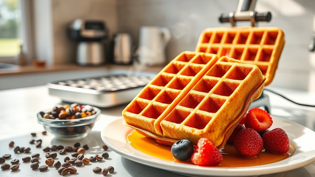 perfect waffle cooking tips