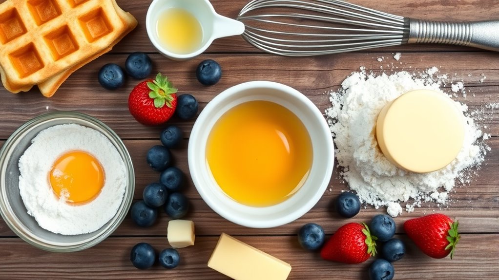 perfect waffle ingredient list