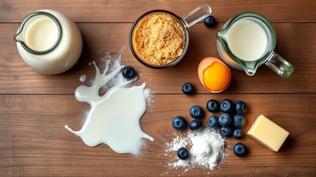 perfect waffle ingredient ratios