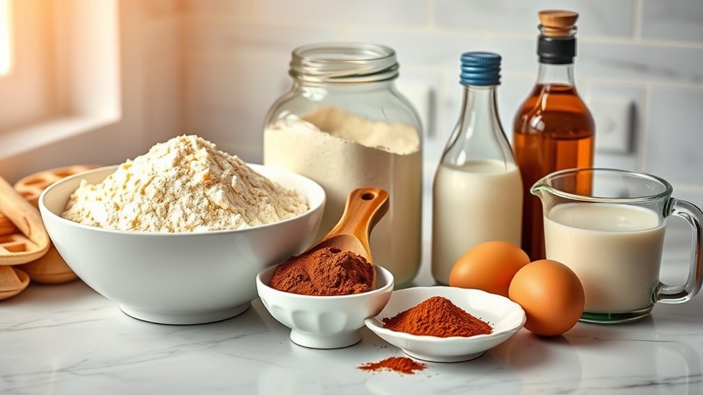 perfect waffle ingredient substitutions