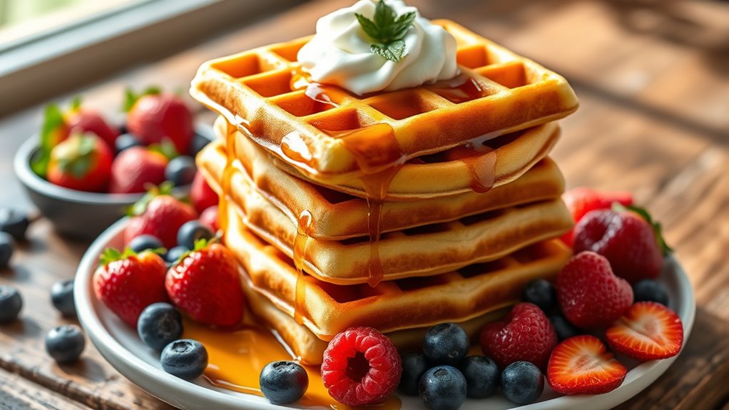 perfect waffle making tips