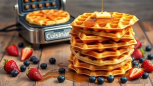 perfect waffles made easy