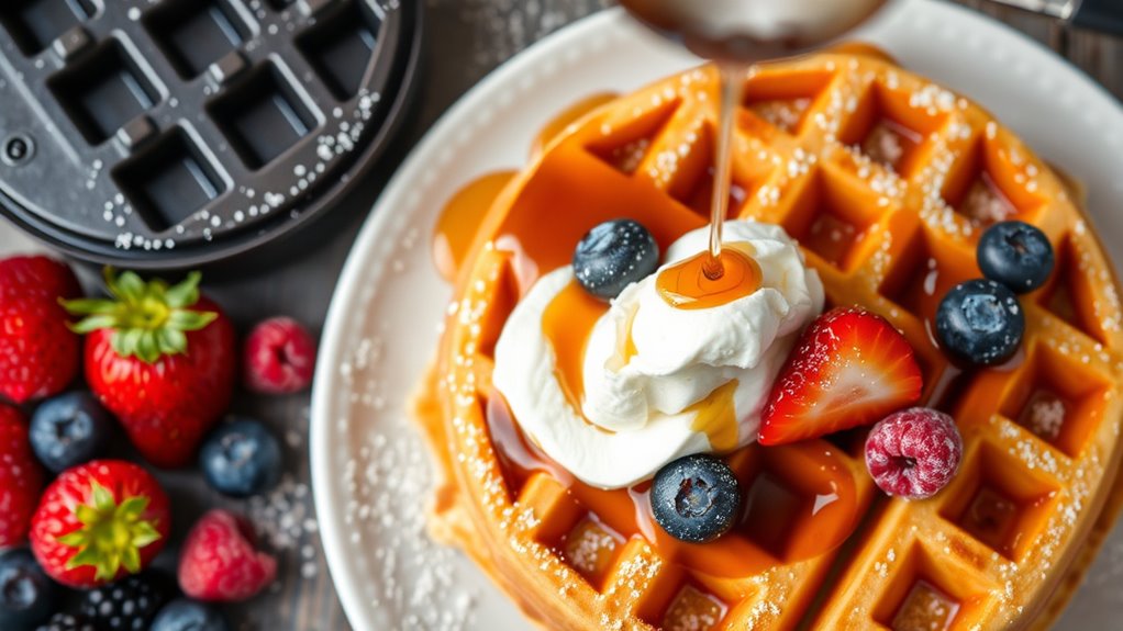 perfect your waffle technique