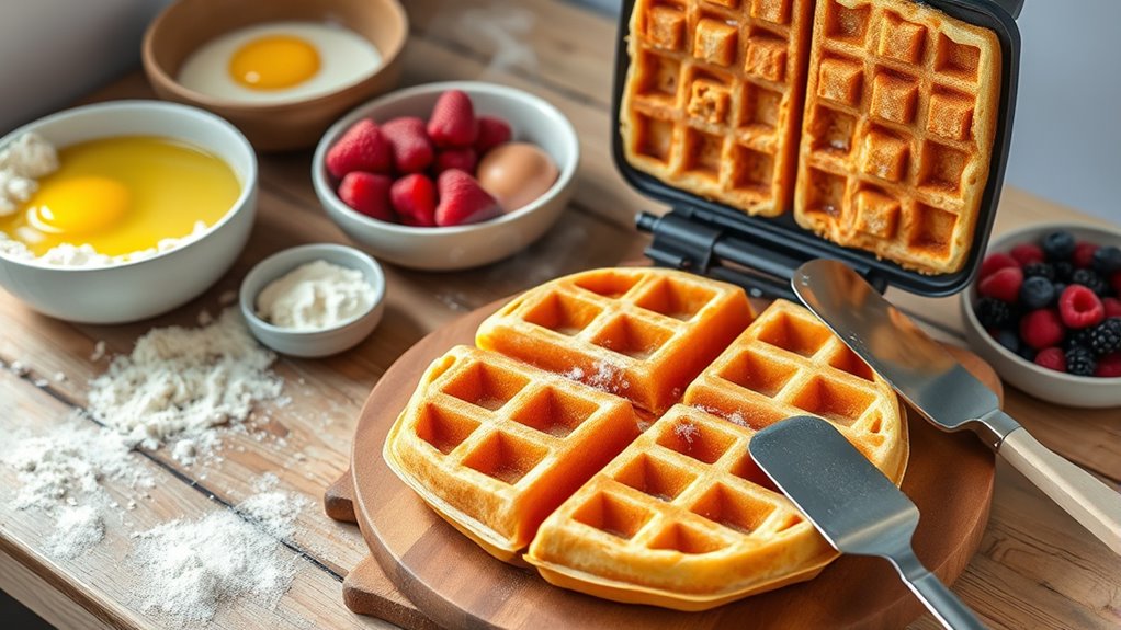 perfect your waffle technique