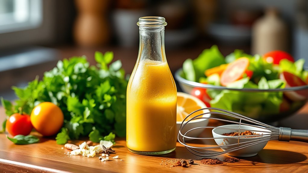 perfecting salad dressing techniques