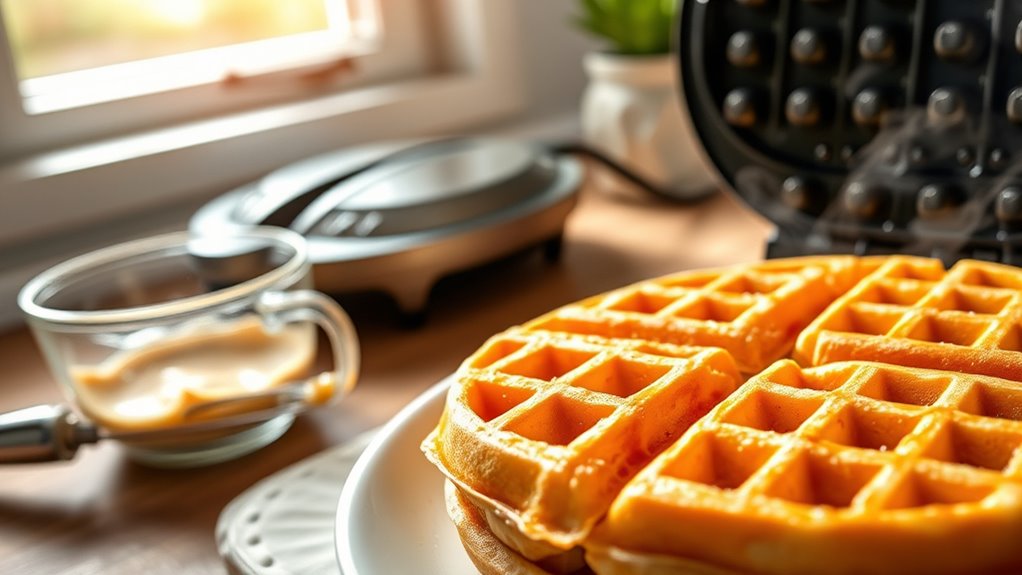 perfecting your waffle technique