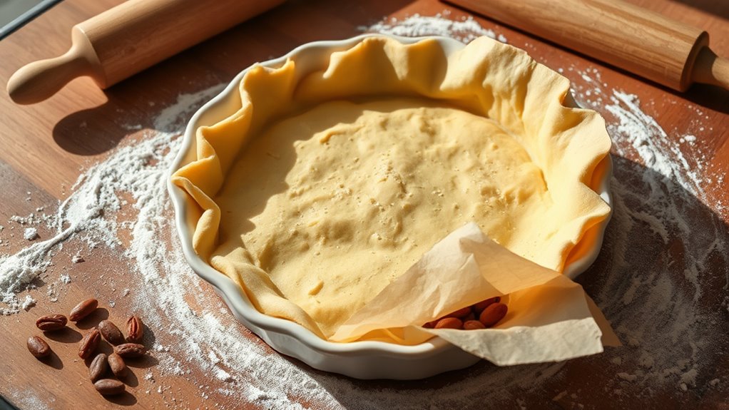perfectly baked pie crust