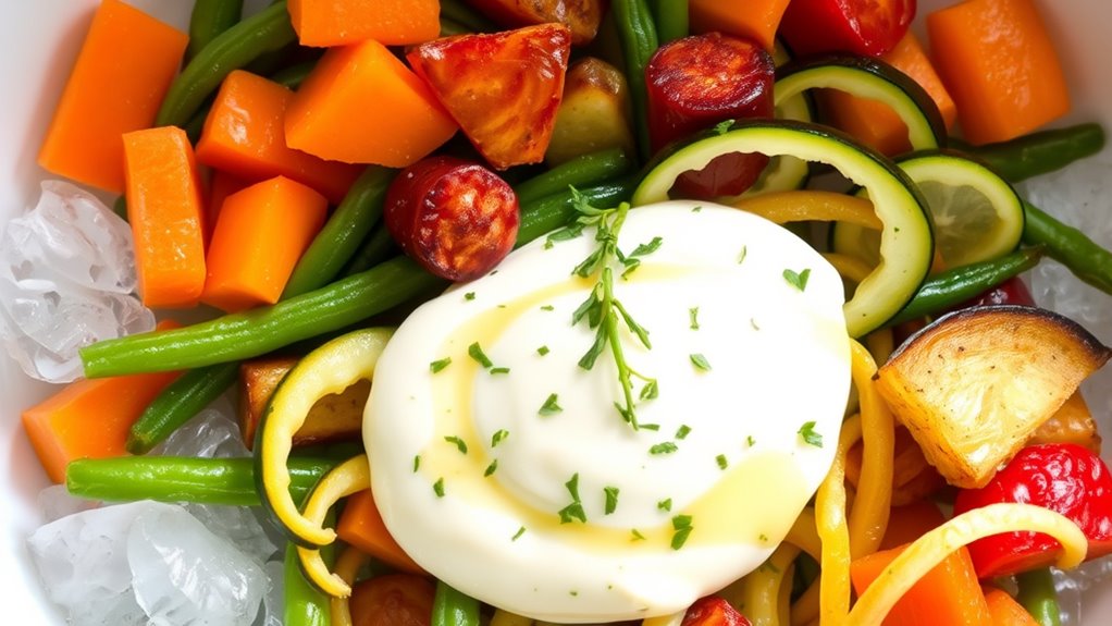 perfectly balanced vegetable salad