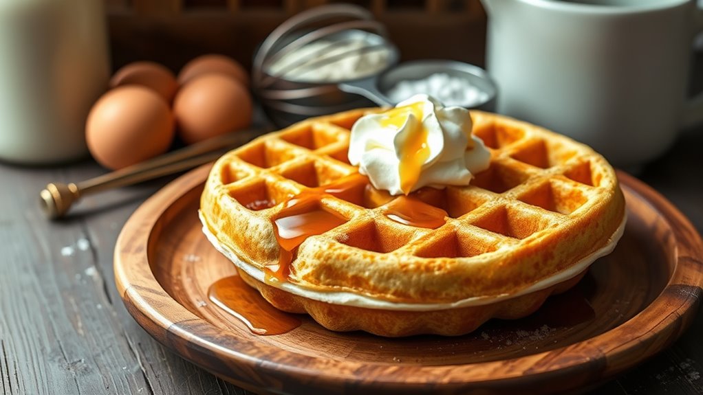 perfectly cook crispy waffles