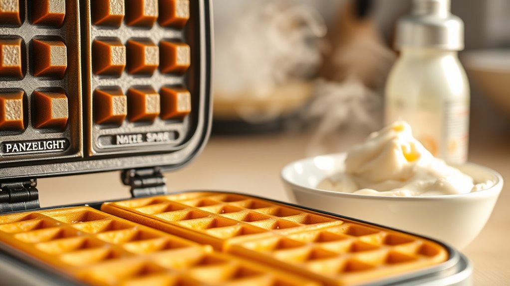 perfectly cooked waffles every time