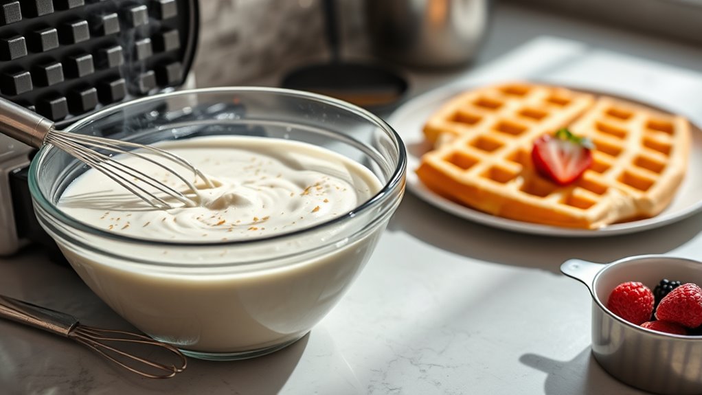 perfectly cooked waffles every time