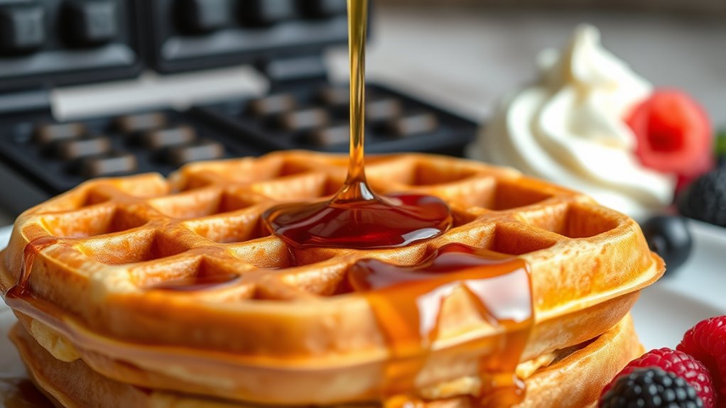 perfectly cooked waffles every time