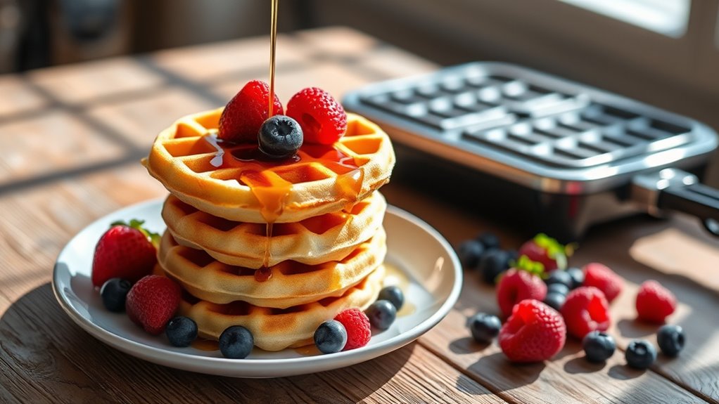 perfectly cooked waffles guide