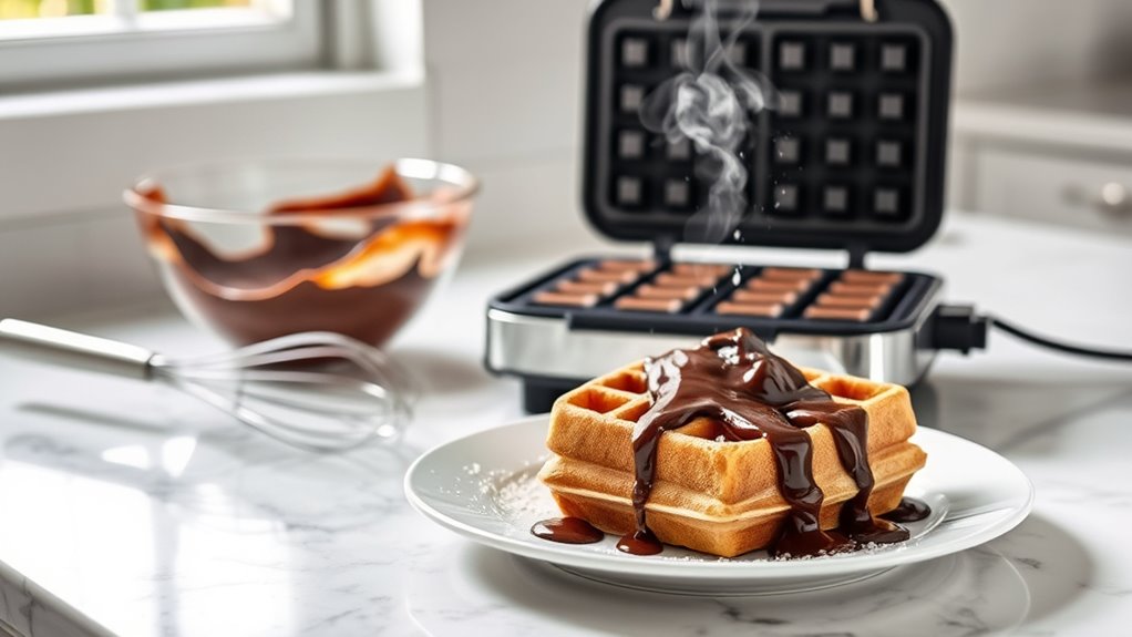 perfectly cooked waffles instructions