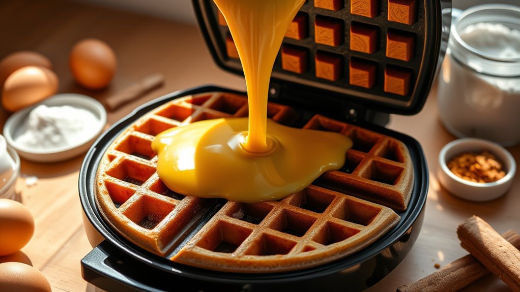 perfectly crisp waffle technique