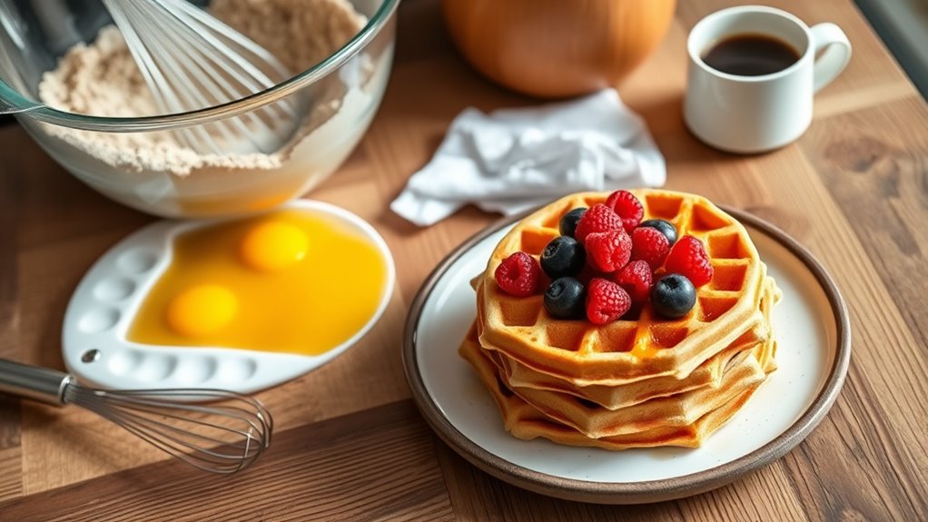 perfectly prepare your waffles