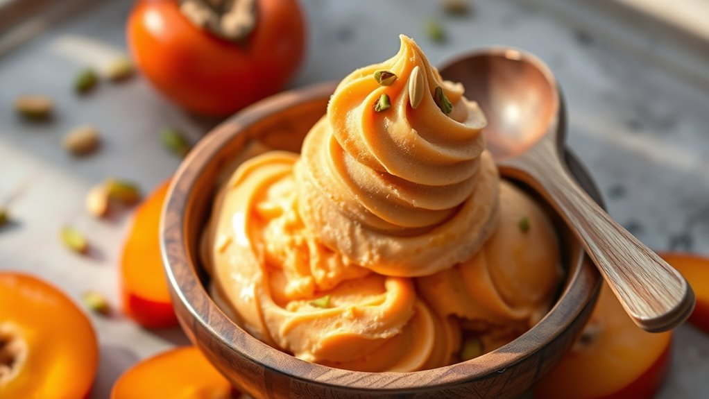 persimmon ice cream instructions