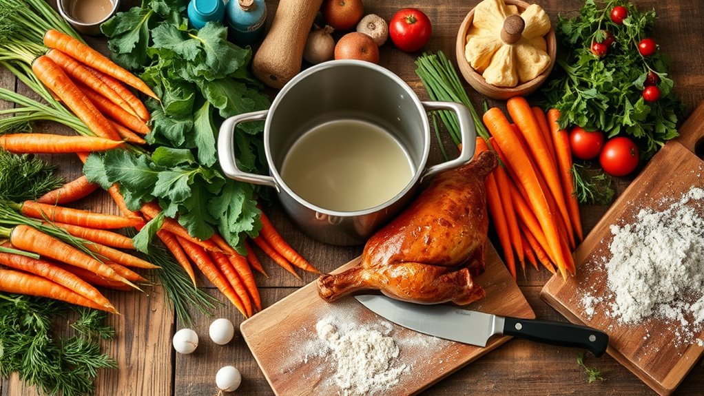 pheasant preparation for broth