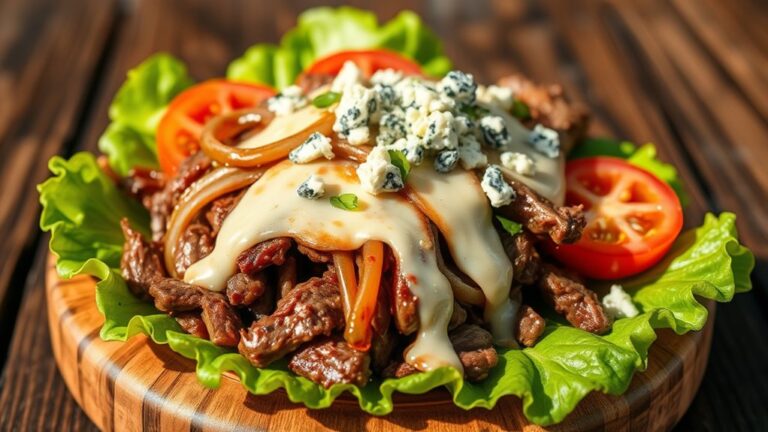 philly cheesesteak salad recipe