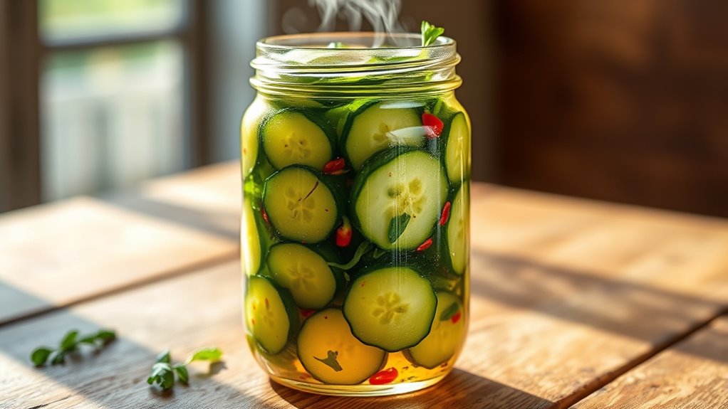 pickle crisp cucumbers easily
