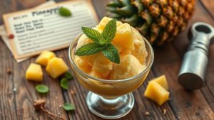 pineapple ice cream recipe