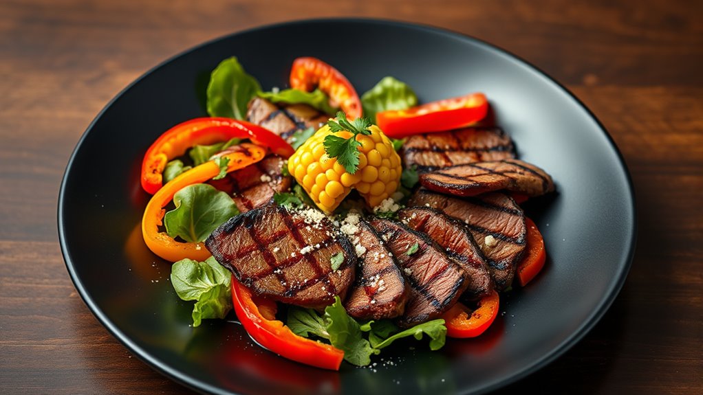 plating with vibrant restraint
