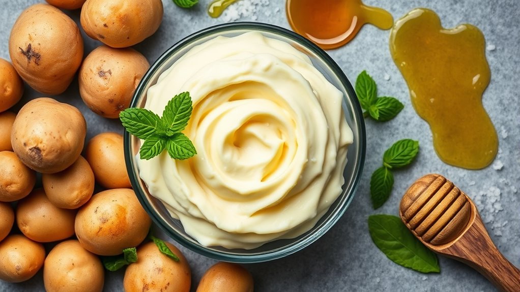 potato ice cream ingredients list