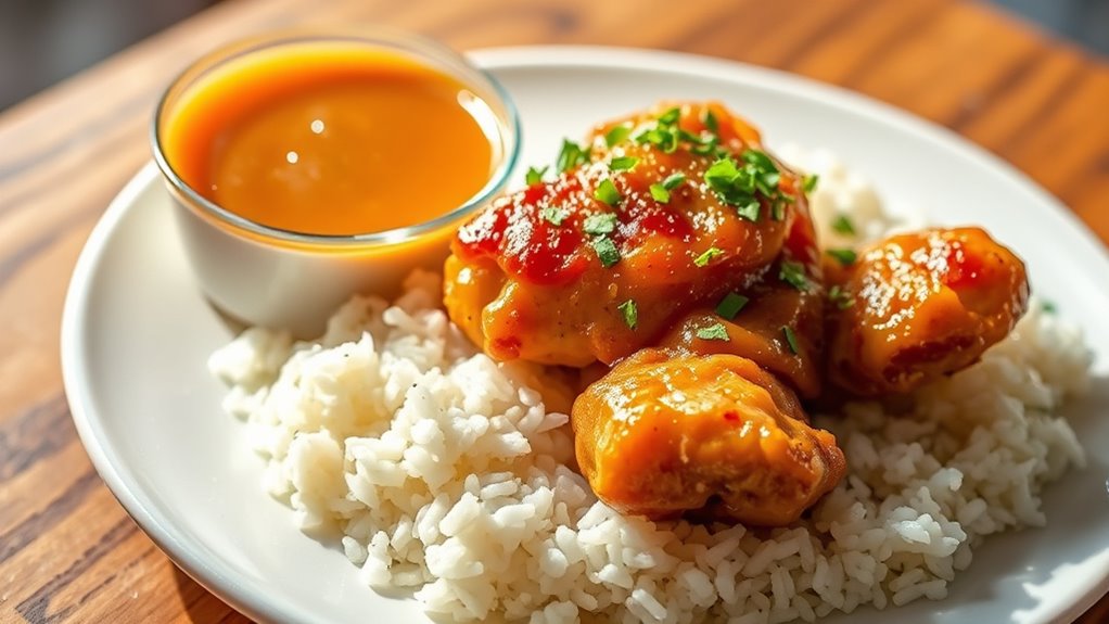 precise chicken rice ingredients