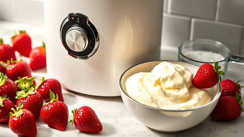 precise ice cream ingredient ratios