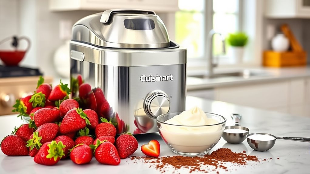 precise ice cream ingredients