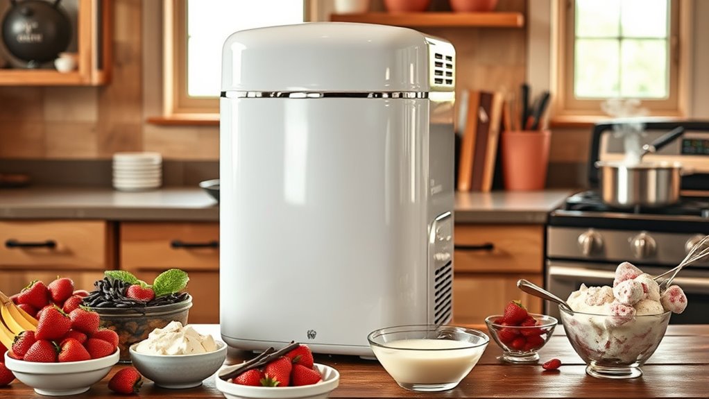 precise ice cream preparation