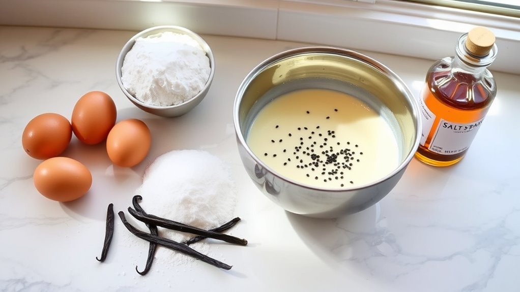 precise ice cream preparation