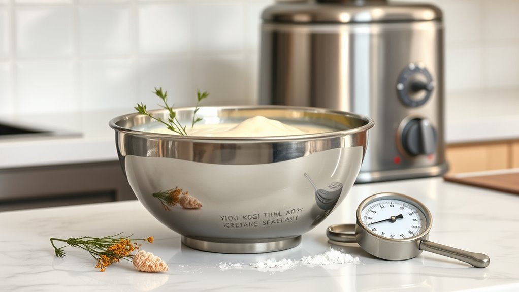 precise koji ice cream technique