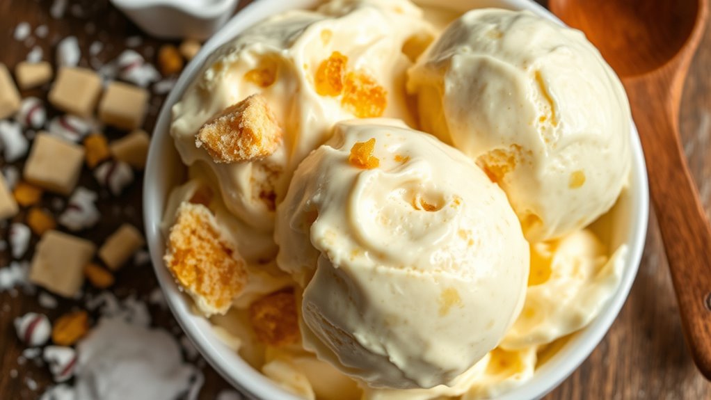precise preparation for ice cream