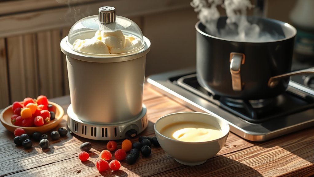 precision in custard preparation
