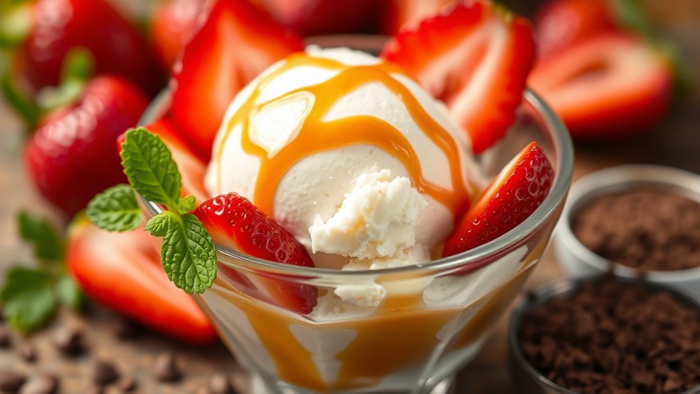 precision in ice cream pairing