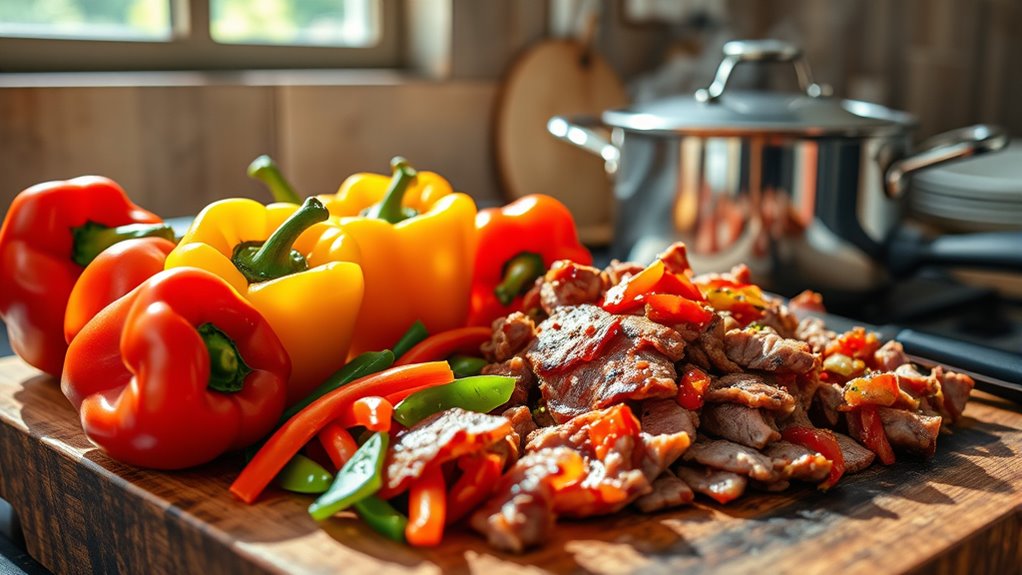 prep ingredients for cooking