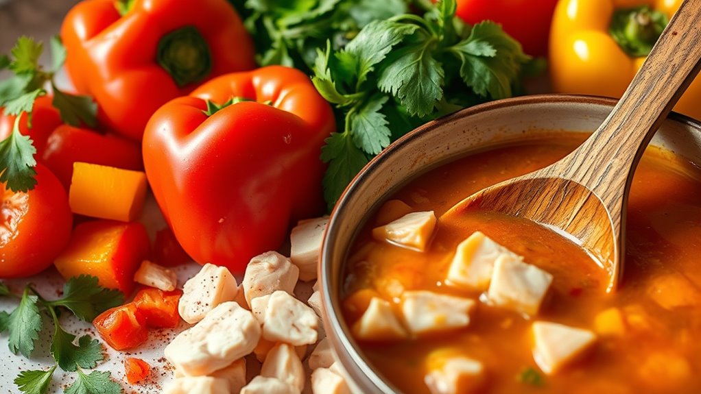 prep ingredients for flavor