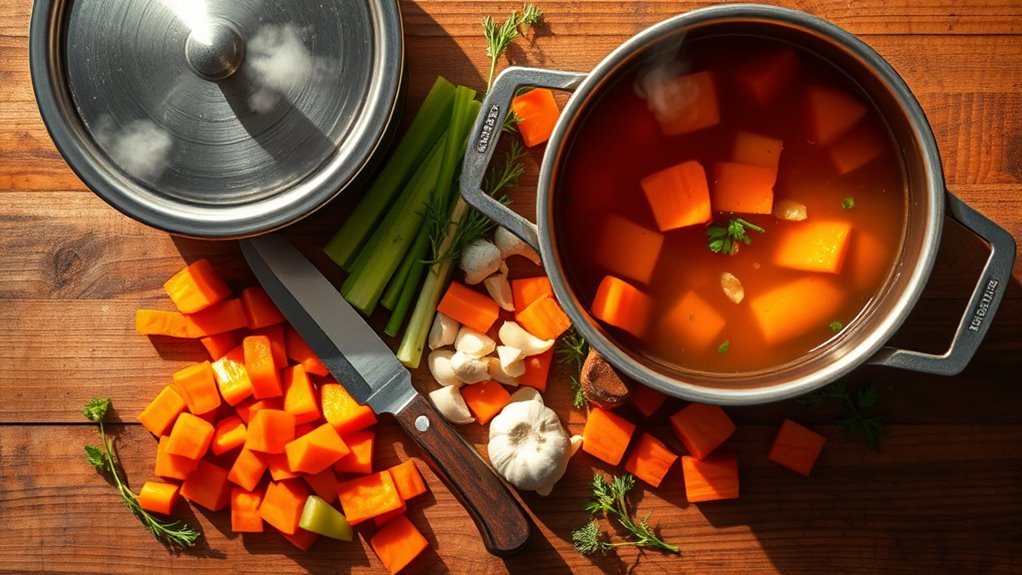 prep ingredients for flavor