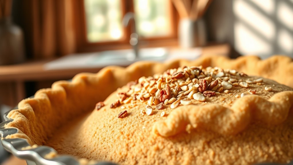 prepare and bake pie crust
