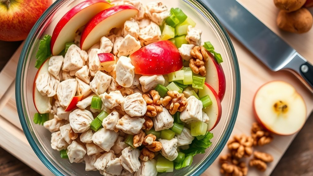 prepare and combine ingredients