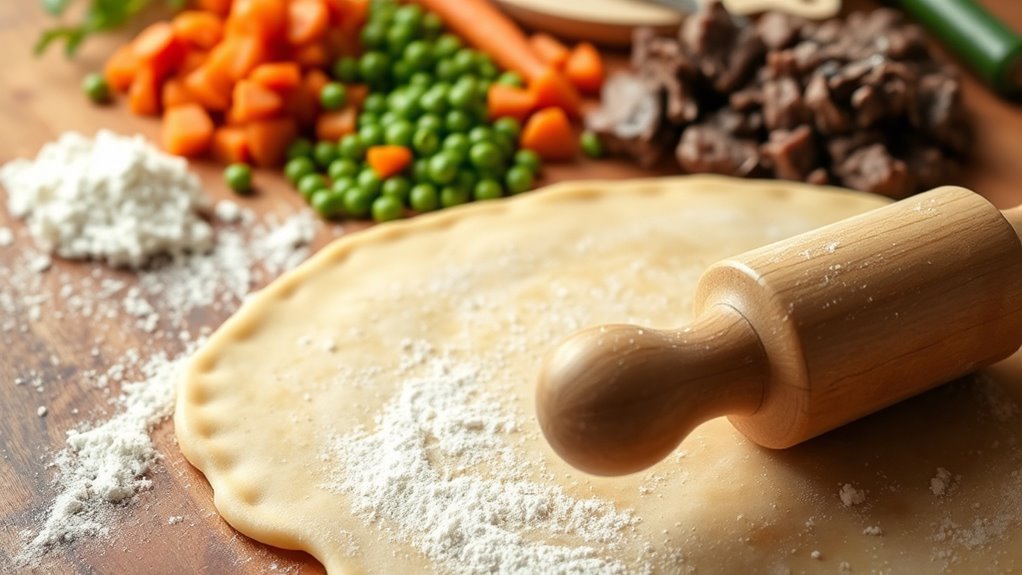 prepare beef and vegetables
